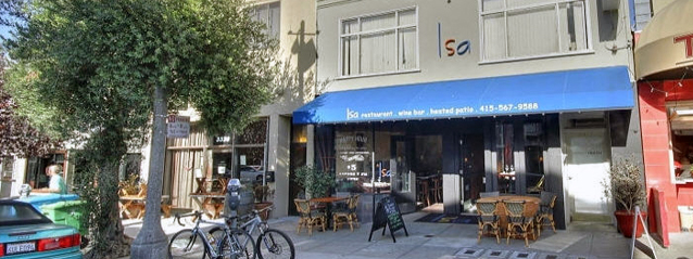 Isa Restaurant San Francisco Marina Cal French
